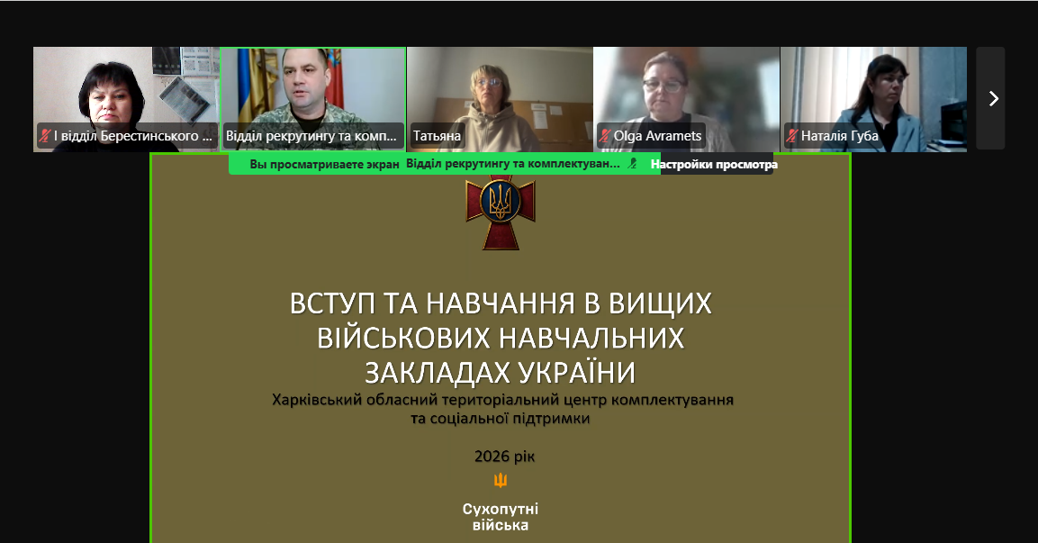 На сайт профорієнтаційна зустріч